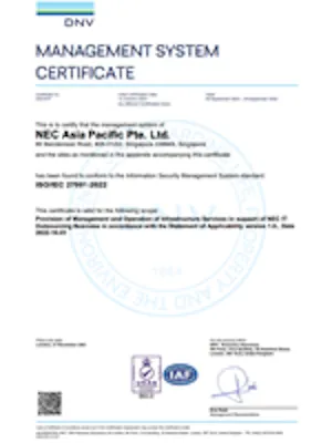 ISO/IEC 27001:2022
