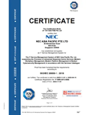 ISO/IEC 20000-1: 2018